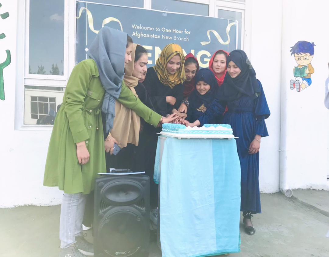 Young students participating in leadership activities